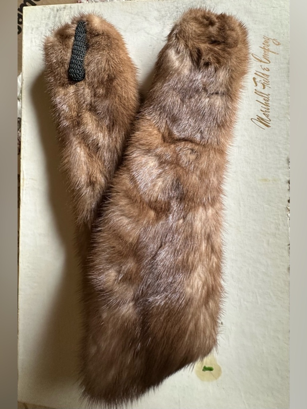Vintage Brown Fur Stole